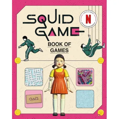 The Squid Game Book of Games wer. angielska - Netflix