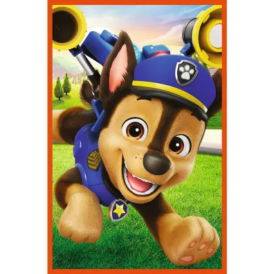 Puzzle 3x80 el. Psia zgraja Trefl