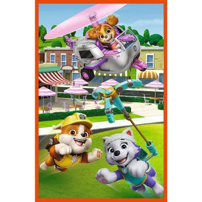 Puzzle 3x80 el. Psia zgraja Trefl