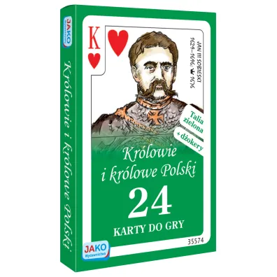 Karty 24 Kr�lowie i kr�lowe Polski