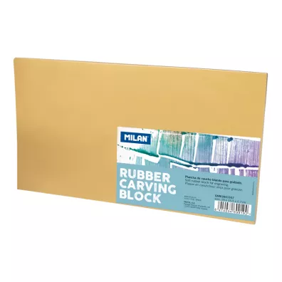Milan Gumowy blok do linorytu du�y 28 x 15.5 cm