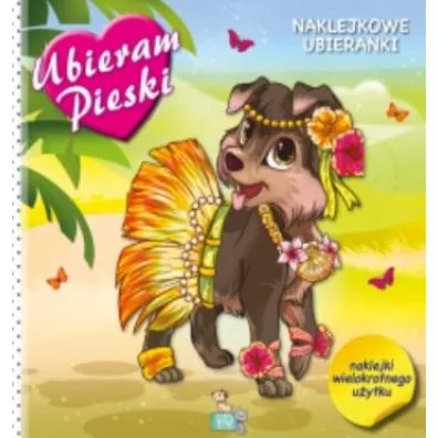 Naklejkowe ubieranki - Pieski