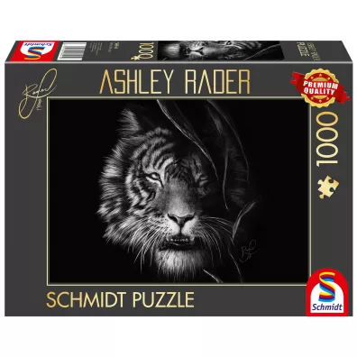Puzzle PQ 1000 Ashley Rader Tygrys G3 Schmidt Spiele-Puzzle