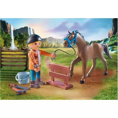 Playmobil Horses of Waterfall Kowal Ben i Achilles 71357