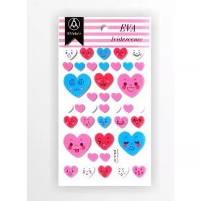 Galeria Hobby Stiker z elementami z pianki z lekkim brokatem