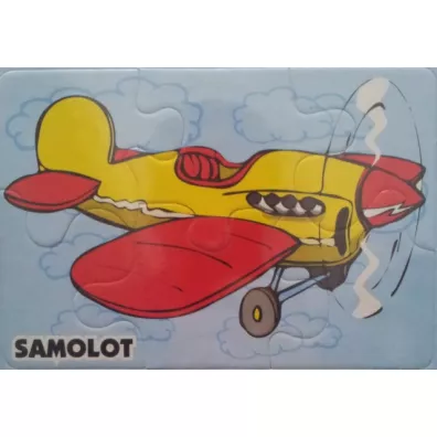 Puzzle 6 el. Kolorowanka domek L - Ul. Pyszno�ci 9 Monumi
