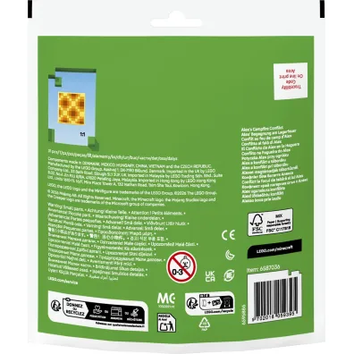 LEGO Minecraft Potyczka Alex przy ognisku 30732