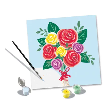 Malowanie po numerach CreArt - Bukiet R� Ravensburger