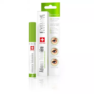 Eveline Cosmetics Advance Volumiere 3w1 skoncentrowane serum do rzs 10 ml