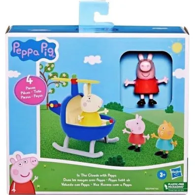 �winka Peppa Zestaw tematyczny czerwone Auto Hasbro