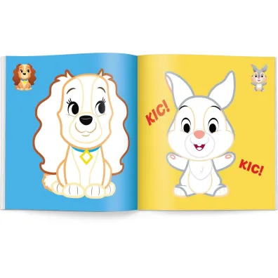 Disney Maluch koloruj wed�ug linii COLN-9201