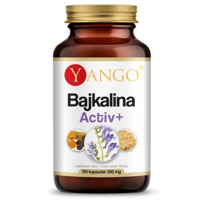 Yango Bajkalina Activ+ Suplement diety 120 kaps.