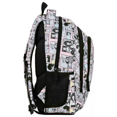 Derform Plecak 3-komorowy Backup komiks Manga pastel PLB6X02