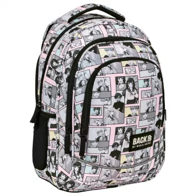 Derform Plecak 3-komorowy Backup komiks Manga pastel PLB6X02