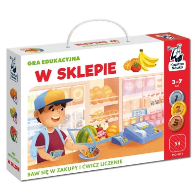 Kapitan Nauka. W sklepie. Gra edukacyjna