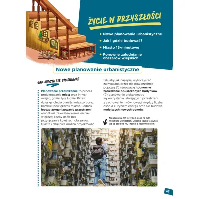 Nauka z komiksem W harmonii z natur�. Miasta przysz�osci. Tom 2