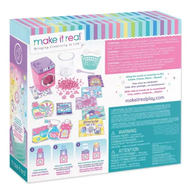 ZestawPurrrfect Wash n Bead, zabawka kreatywna Make it real