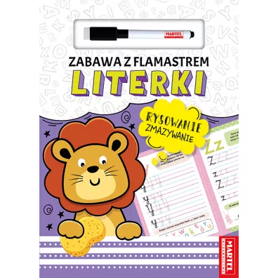 Zabawa z flamastrem Literki