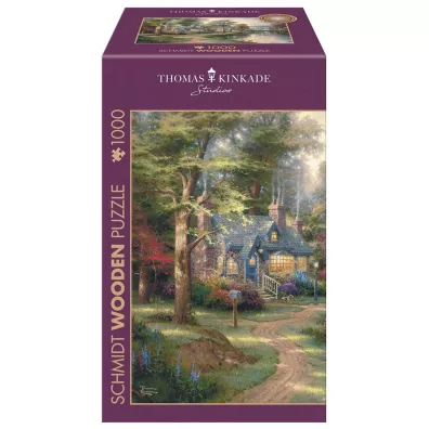 Puzzle 1000 el. Thomas Kinkade Miasteczko nad rzek� Schmidt