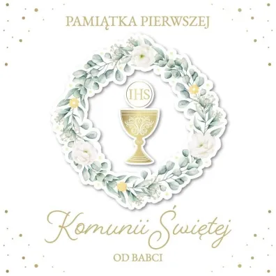 Armin Style PAMIATKA KSIAZECZKA KOMUNII SW 205X200 AS PA38