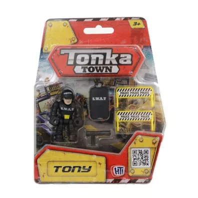 Tonka Town Tony policjant S.W.A.T Figurka z akcesoriami