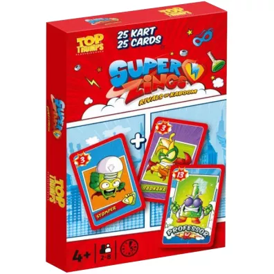 Top Trumps. Super Zings. Rivals of Kaboom