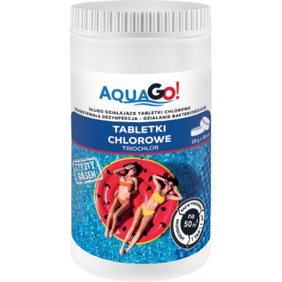 AquaGo Triochlor - tabletki chlorowe 50 szt.