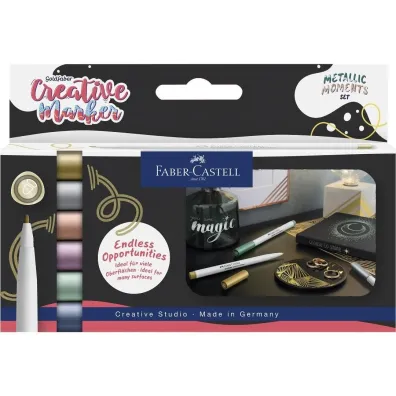 Faber-Castell Pisak kreatywny goldfaber 6 szt.