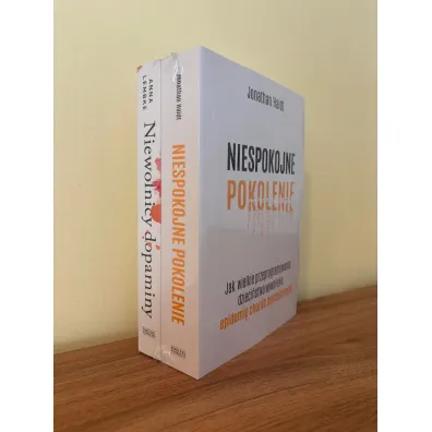 Pakiet Niespokojne Pokolenie /Bia�e/ + Niewolnicy Dopaminy - Jonathan Haidt, Anna  Lembke