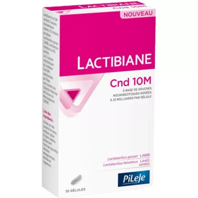 PiLeJe Lactibiane Cnd 10M - Probiotyk suplement diety 30 kaps.