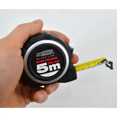 Awtools Miara zwijana dwustronna 8m x 25mm abs tpr 1-stop