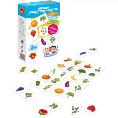 Puzzle Warzywa i Owoce Alexander