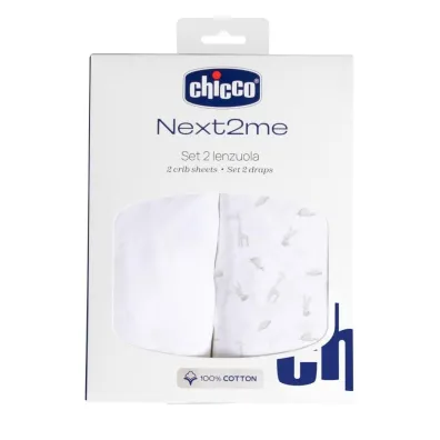 Chicco Prze�cierad�o Next2Me Forever G/D bawe�na cloud