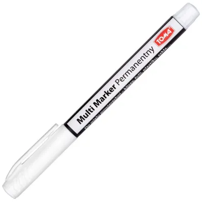Toma Marker permanentny Multi Soft 1,5mm. - bia�y