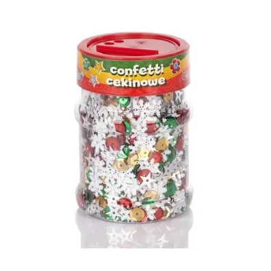 Astra Confetti cekinowe k�ka mix �wi�teczny 100 g