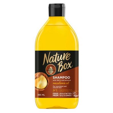 Nature Box Żel pod prysznic Macadamia Oil 385 ml