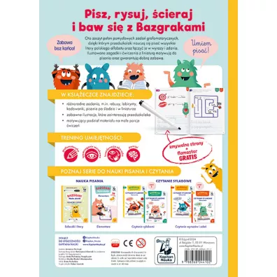 Bazgraki. Nauka pisania. Litery i wyrazy. �wiczenia. Kapitan Nauka