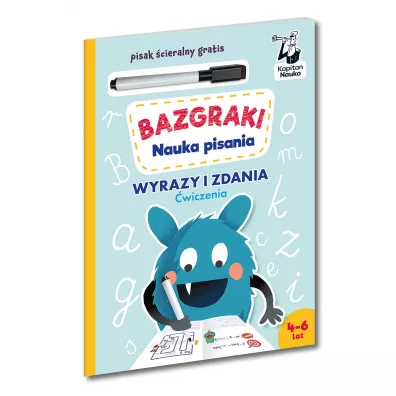 Bazgraki. Nauka pisania. Litery i wyrazy. �wiczenia. Kapitan Nauka