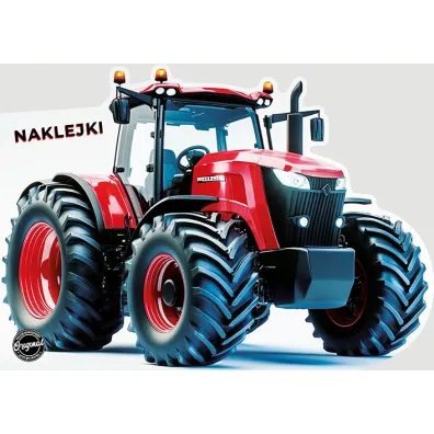 Traktor. Wykrojnik