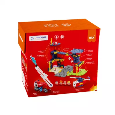 Mini Waffle City Klocki konstrukcyjne Mini Waffle 280el Remiza Stra�acka MARIOINEX 906279