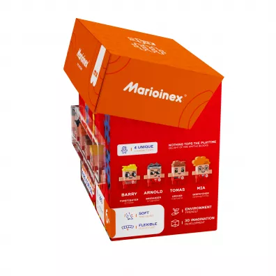Mini Waffle City Klocki konstrukcyjne Mini Waffle 280el Remiza Stra�acka MARIOINEX 906279