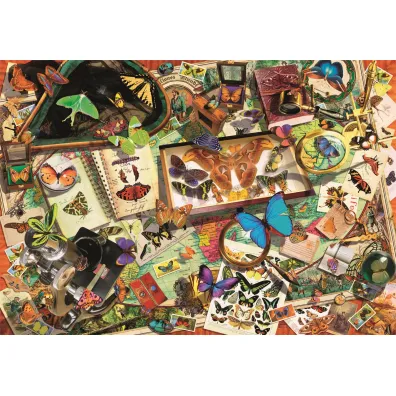 Puzzle 500 el. The Butterfly Collector Clementoni