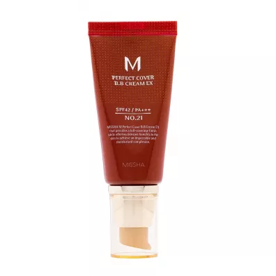 Missha M Perfect Cover BB Cream krem BB do twarzy SPF42 PA+++ No.21 50 ml