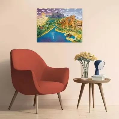 Puzzle 1500 el. World of Minecraft Ravensburger