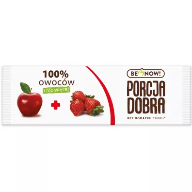 Porcja Dobra Baton jabkowo-truskawkowy 16 g