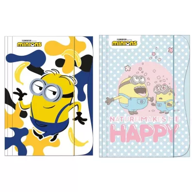 Teczka z gumk� A4 Minionki Kids