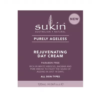 Sukin PURELY AGELESS krem do twarzy 120 ml