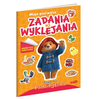 Przygody Misia Paddingtona. Moje pierwsze zadania do wyklejania