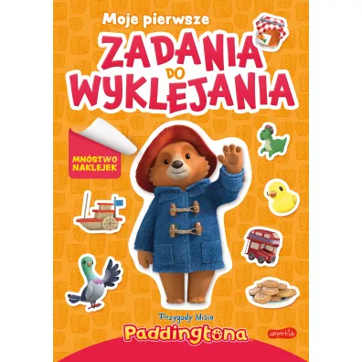 Przygody Misia Paddingtona. Moje pierwsze zadania do wyklejania