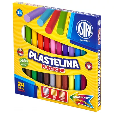 Astra Plastelina 24 szt.